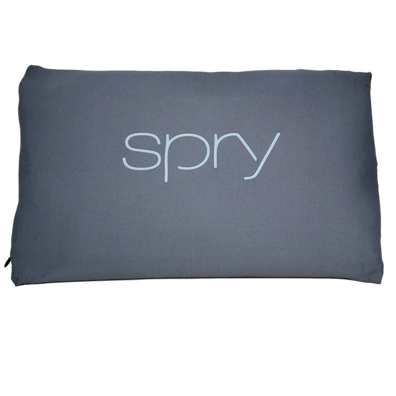 Spry Recovery Pillow Supportive Contouring Pillow with Adaptive Flo-Form Technology Great for Neck and Back Pain (Light Grey) - Image 1